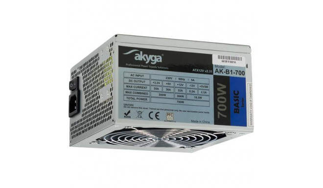 Akyga AK-B1-700 power supply unit 700 W 20+4 pin ATX ATX Grey