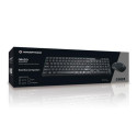 Conceptronic ORAZIO01DE keyboard Mouse included Home RF Wireless QWERTY German Black