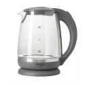 Adler AD 1286 electric kettle 2 L 2200 W Grey, Transparent