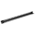 Intellinet 19&quot; Wall Mount Rails, 9U, Black, 2-pack