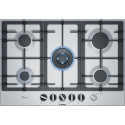 Bosch Serie 6 PCQ7A5M90 hob Stainless steel Built-in 75 cm Gas 5 zone(s)