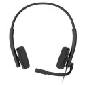 Creative Labs HS-220 Headset Wired Head-band Office/Call center USB Type-A Black
