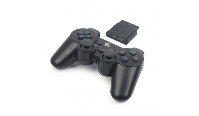 Gembird JPD-WDV-01 Gaming Controller Black RF Gamepad PC, Playstation 2, Playstation 3