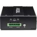 Trendnet TI-PG80B network switch Gigabit Ethernet (10/100/1000) Power over Ethernet (PoE) Black