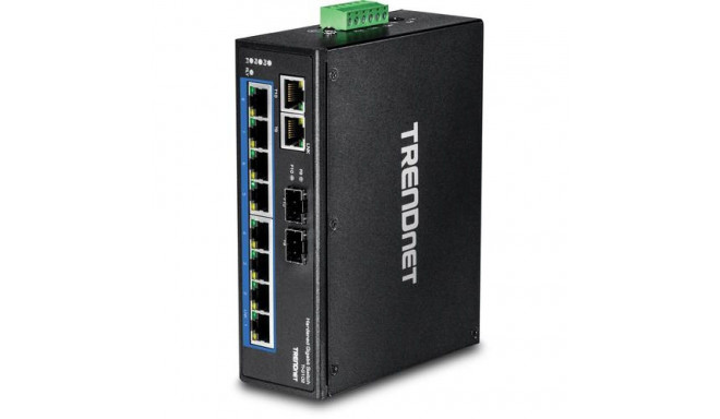 Trendnet TI-G102 network switch Gigabit Ethernet (10/100/1000) Black