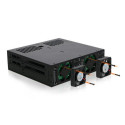 Icy Dock MB326SP-B disk array Rack (1U) Black