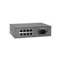 LevelOne 8-Port Fast Ethernet PoE Switch, 802.3at/af PoE, 4 PoE Outputs, 90W