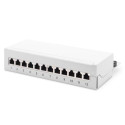 Digitus Desktop CAT 6A, Class EA patch panel, shielded, grey