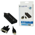 LogiLink CV0060 video cable adapter Black