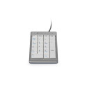 BakkerElkhuizen UltraBoard 955 Numeric numeric keypad PC USB Light grey, White
