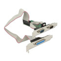 DeLOCK 89556 interface cards/adapter Internal Parallel, Serial