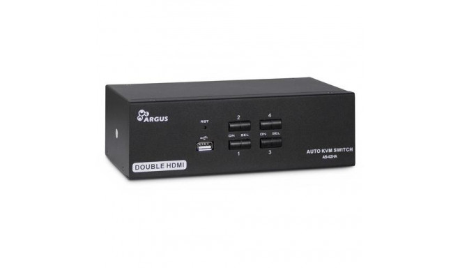 Inter-Tech AS-42HA HDMI KVM switch Black