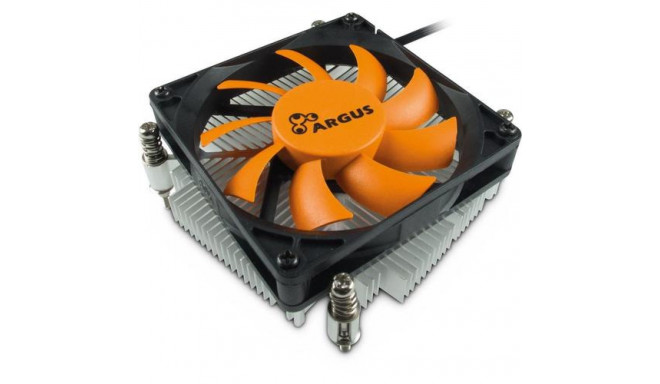 Dynatron Argus T-200 Processor Cooler 8 cm Black, Orange