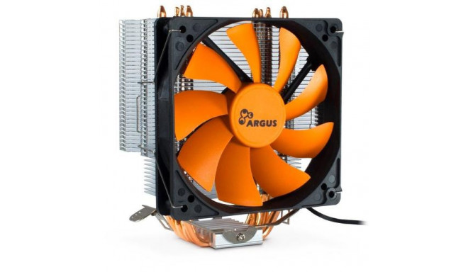Dynatron Argus SU-260 Processor Cooler 12 cm Black, Orange
