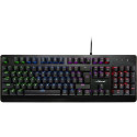 Inter-Tech NK-2000ME keyboard Gaming USB QWERTZ Black