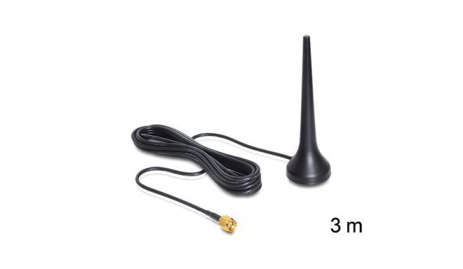 DeLOCK 88690 network antenna Omni-directional antenna RP-SMA 2 dBi