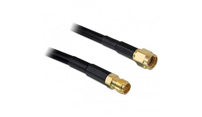 DeLOCK 2m RP-SMA coaxial cable CFD200 Black