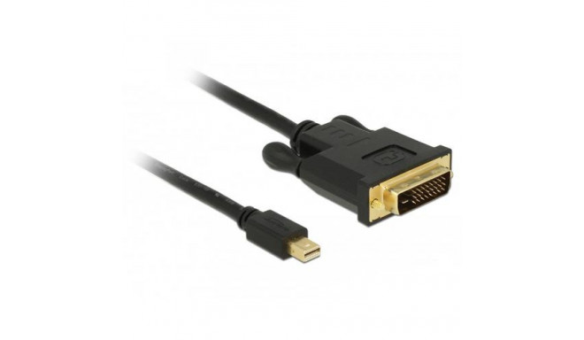 DeLOCK 83989 video cable adapter 2 m Mini DisplayPort DVI-D Black