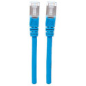 Intellinet Network Patch Cable, Cat6A, 10m, Blue, Copper, S/FTP, LSOH / LSZH, PVC, RJ45, Gold Plated