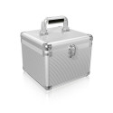 ICY BOX IB-AC628 Suitcase Metal, Plastic Silver