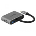 DeLOCK 64074 notebook dock/port replicator USB 3.2 Gen 1 (3.1 Gen 1) Type-C Grey