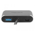 DeLOCK 64074 notebook dock/port replicator USB 3.2 Gen 1 (3.1 Gen 1) Type-C Grey