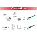 Equip Cat.6A S/FTP Patch Cable, 10m, Green