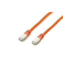 Equip Cat.6A Platinum S/FTP Patch Cable, 5.0m, Orange