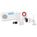 Olympia ProHome 8791 security alarm system Wi-Fi Black, Red, White