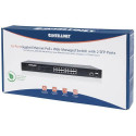 Intellinet 16-Port Gigabit Ethernet PoE+ Web-Managed Switch with 2 SFP Ports, 16 x PoE ports, IEEE 8