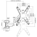 Manhattan TV &amp; Monitor Mount (Clearance Pricing), Wall, Spring Arm, 1 screen, Screen Sizes: 