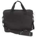 Manhattan London Laptop Bag 14.1", Top Loader, Black, LOW COST, Accessories Pocket, Shoulde