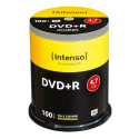 Intenso 4111156 blank DVD 4.7 GB DVD+R 100 pc(s)