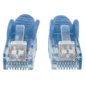 Intellinet Network Patch Cable, Cat6A, 7.5m, Blue, Copper, S/FTP, LSOH / LSZH, PVC, RJ45, Gold Plate