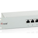 Equip 16-Port Cat.6 Shielded Patch Panel, Light Grey