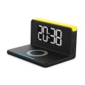 Terratec ChargeAir Digital alarm clock Black, Yellow