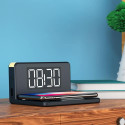 Terratec ChargeAir Digital alarm clock Black, Yellow