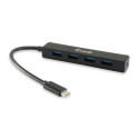 Equip 128954 interface hub USB 3.2 Gen 1 (3.1 Gen 1) Type-C 5000 Mbit/s Black