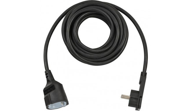 Brennenstuhl H05VV-F3G1.5 power extension 5 m 1 AC outlet(s) Indoor Black