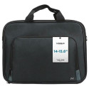 Mobilis TheOne 39.6 cm (15.6") Briefcase Black