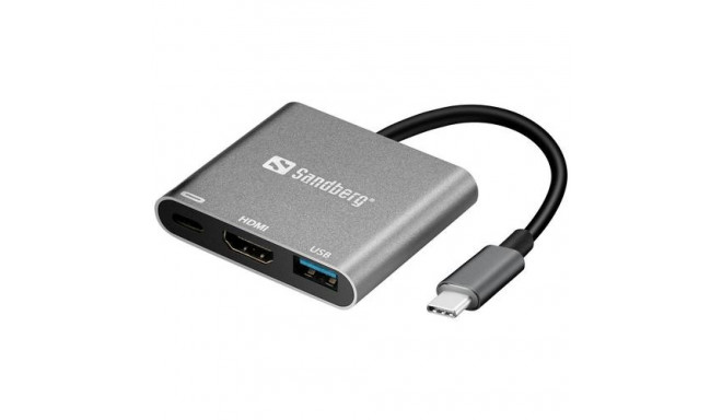 Sandberg USB-C Mini Dock HDMI+USB