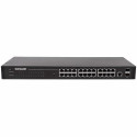 Intellinet 24-Port Network Switch, 24-Port (RJ45), Rackmount, Gigabit, 4 SFP, Ethernet Web-Smart, 10