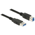 DeLOCK 85070 USB cable USB 3.2 Gen 1 (3.1 Gen 1) 5 m USB A USB B Black