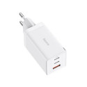 Baseus GaN5 Pro Universal White AC, USB Fast charging Indoor