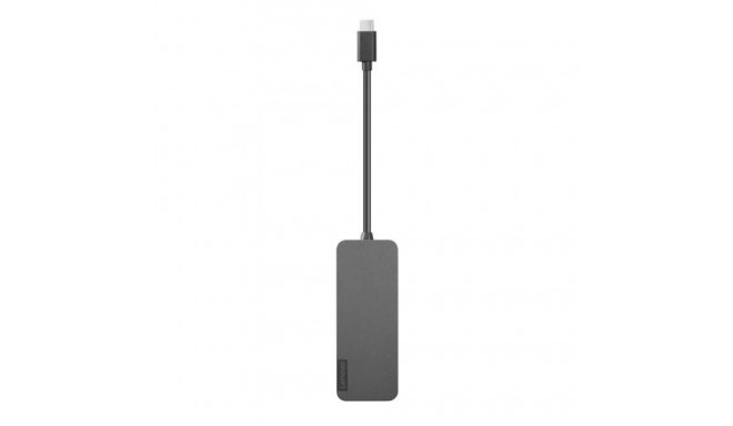 Lenovo 4X90X21427 laptop dock/port replicator USB 3.2 Gen 2 (3.1 Gen 2) Type-C Grey