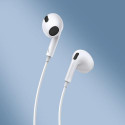 Baseus H17 Headset Wired In-ear Calls/Music White