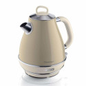 Ariete 2869/03 electric kettle 1.7 L 2000 W Beige, Chrome, White