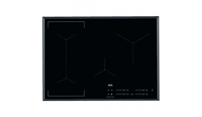 AEG IKE74441FB Black Built-in 68 cm Zone induction hob 4 zone(s)