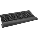 InLine Keyboard with gel wrist rest, black, 464x60x23mm