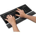 InLine Keyboard with gel wrist rest, black, 464x60x23mm